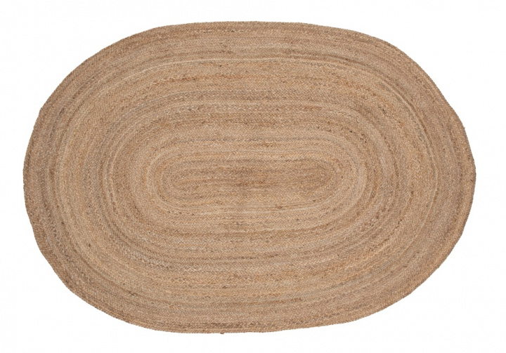 Teppe 'Karlsudd' 160x80cm - Naturlig