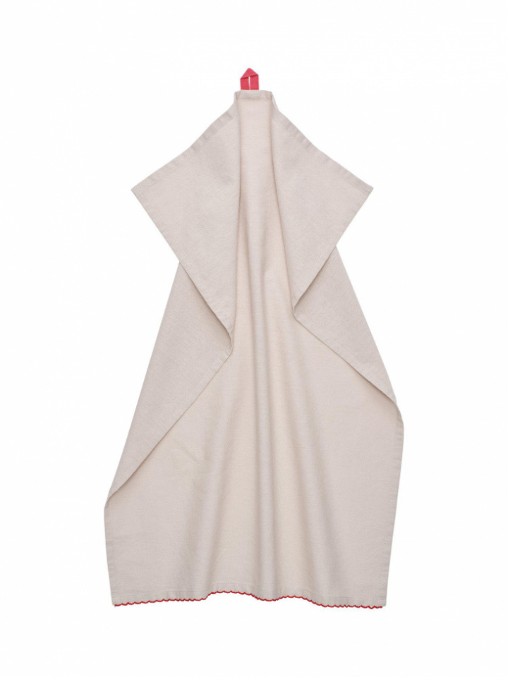 Kjøkkenhåndkle \'Stine\' 50x70 - Rød i gruppen Interiør / Tekstiler / Håndklær hos Reforma (1599-73-004)