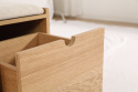Hallbenk \'Mellby\' - Eik