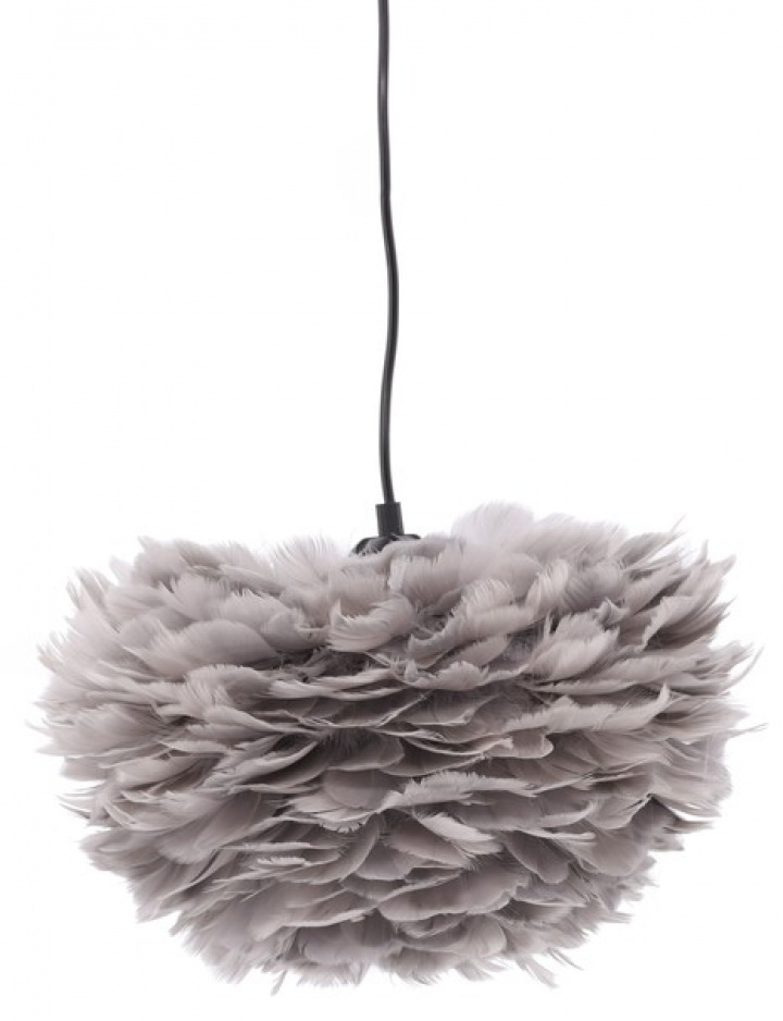 Taklampe 35x35 'Lovisa' - Grå