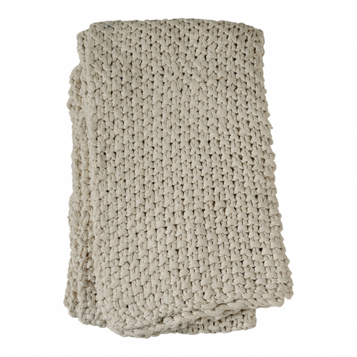 Pledd \'Drottningholm\' - Beige i gruppen Interiør / Tekstiler / Pledd hos Reforma (17DRO23700N02)