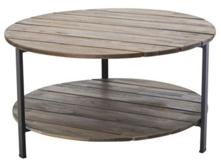 Sofabord 'Karlskrona' Rundt 80cm - Naturlig