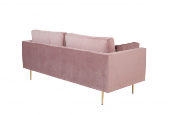 Sofa \'Bjelland\' 3-seter - Rosa
