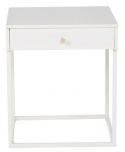 Nattbord \'Bergslagen\' 41x43 - Hvit