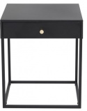 Nattbord \'Bergslagen\' 41x43 - Svart
