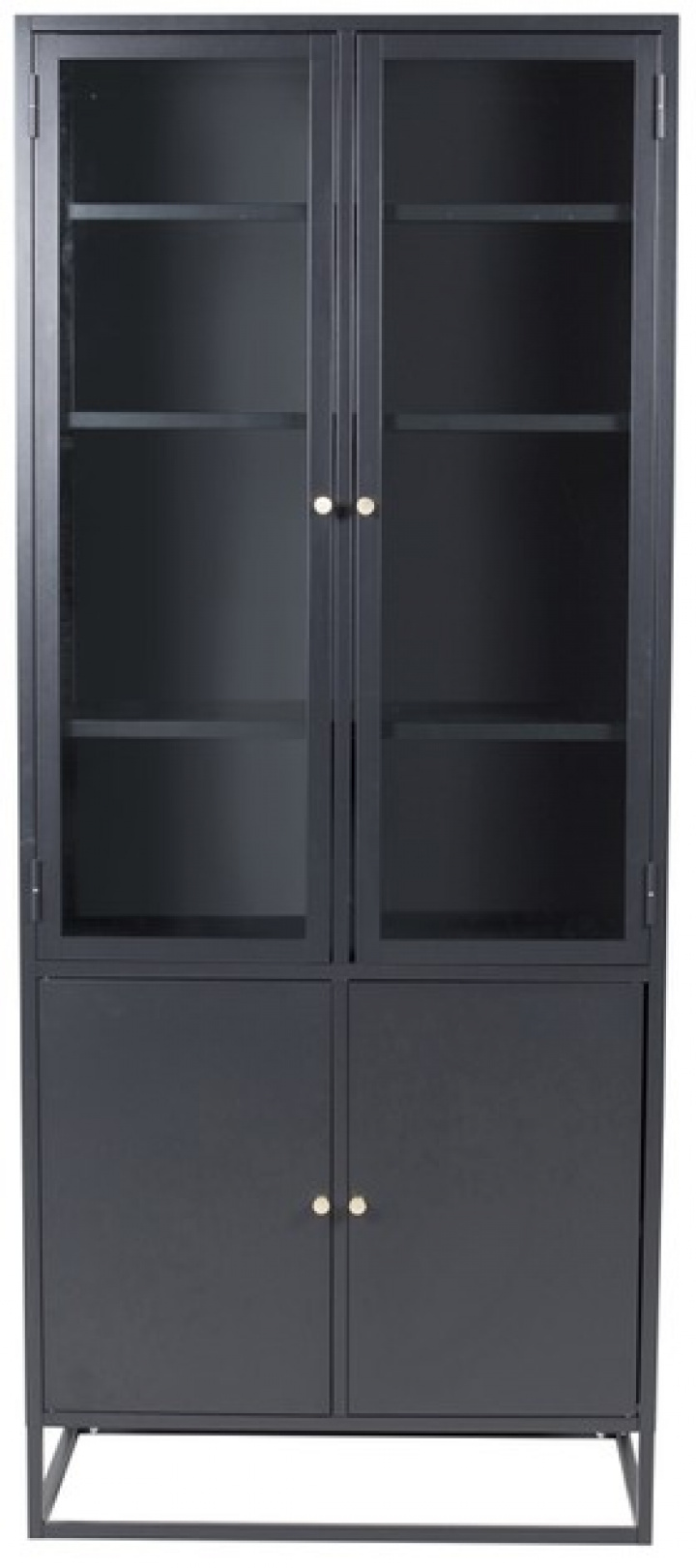 Skap \'Bergslagen\' 80x190 - Svart i gruppen Møbler / Hyller og oppbevaring / Skap & sjenker hos Reforma (18069-208)