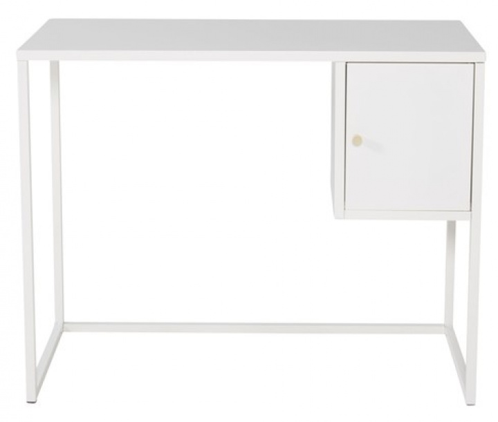 Skrivebord 'Bergslagen' 45x95 - Hvit