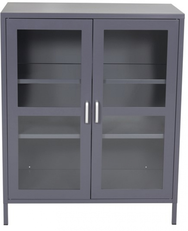 Skap 'Alva' 80x97cm - Grå