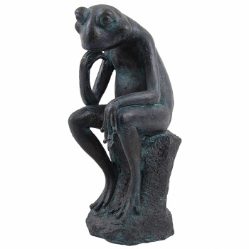 Skulptur \'Thinking Frog\' - Grnn
