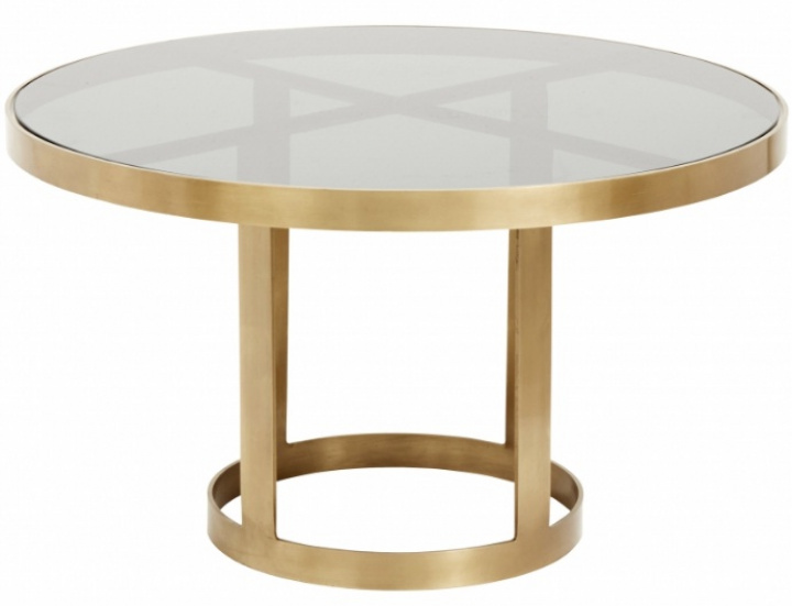 Salongbord - Gull / glass