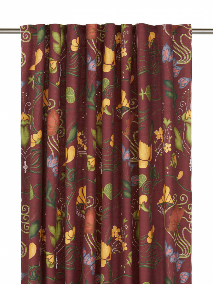Gardin \'José\' 135x240 - Burgund i gruppen Interiør hos Reforma (1969-20-044)