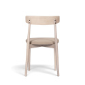 Stol \'Ystad\' - Vit eik/Beige