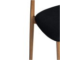 Spisestol \'Ystad\' - Naturlig/Svart