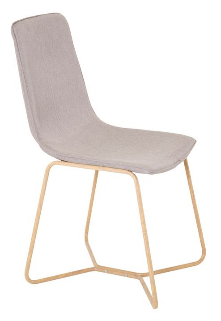 Stol 'X' - Grå/eik