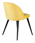 Stol \'Elverum\' - Gul/Svart
