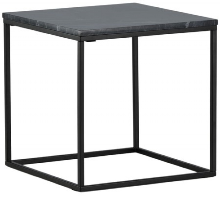 Sidebord 'Ebba' 50x50 - Svart