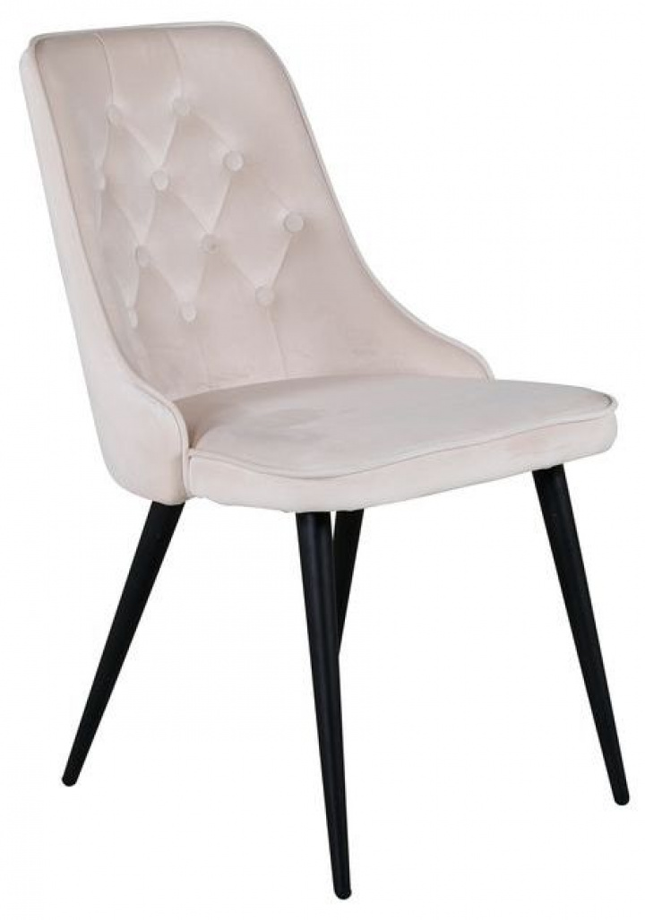 Stol 'Elverum Deluxe' - Beige/Svart