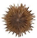 Adventsstjerne \'Svedala\' 35cm - Brun