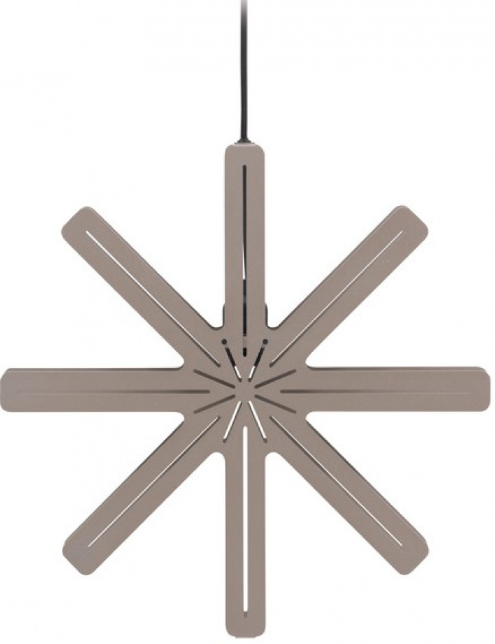 Adventsstjerne 'Gotland' - Brun