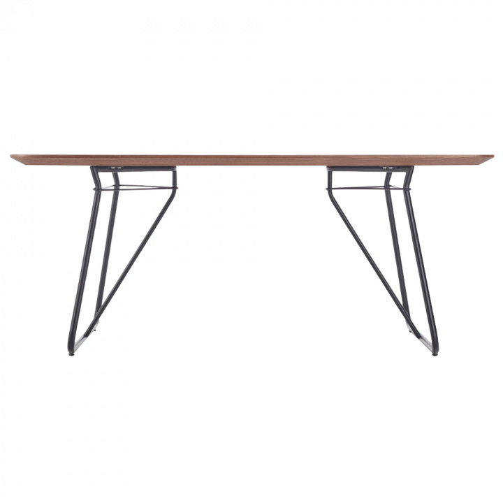 Spisebord 'Houston' - Brun / Svart