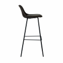 Barstol \'Braz\' - Mørkebrun / Svart