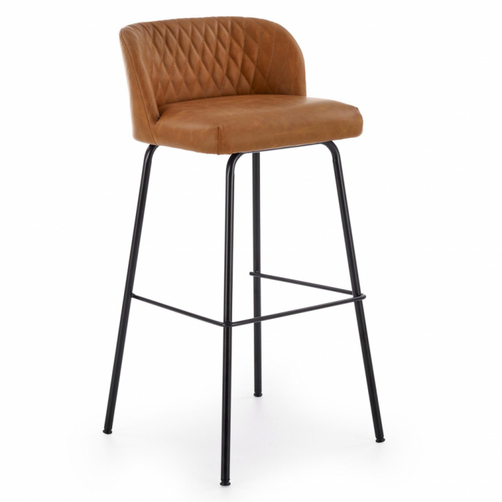 Barstol 'Piel' - Brun / Svart