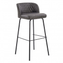 Barstol \'Piel\' - Grå / Svart