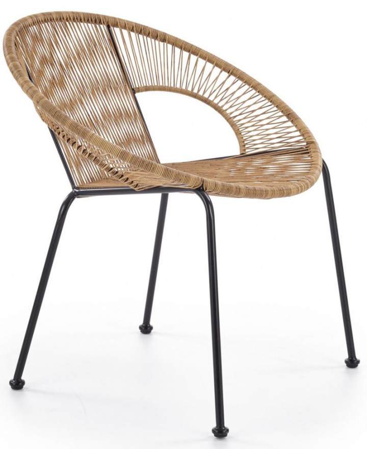 Hagestol 'Bari' - Brun/Svart