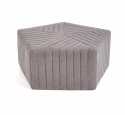 Puff \'Hexa\' M - Grå