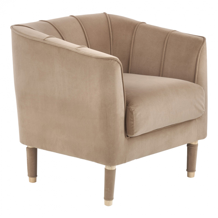 Lenestol 'Salted Caramel' - Beige / Brun