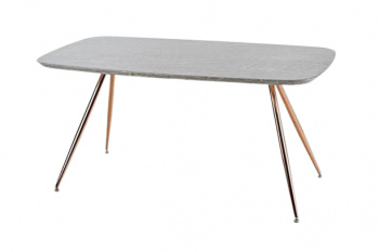 Spisebord \'Barcano\' 160 x 90 CM - Bronse / Gr