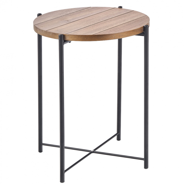 Sidebord 'Tanaka' - Eik/Svart