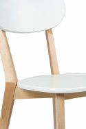 Stol \'Nord\' - Hvit/Tre