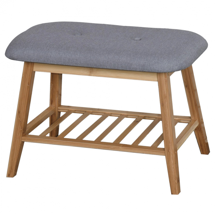 Skohylle 'Sindi' 60 - Eik / grå