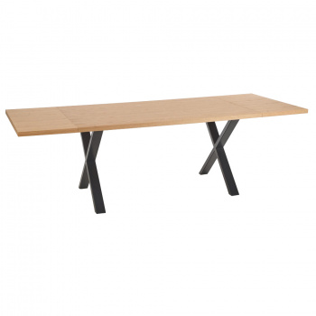 Spisebord \'Apex\' 160 x90 CM - Eik / svart
