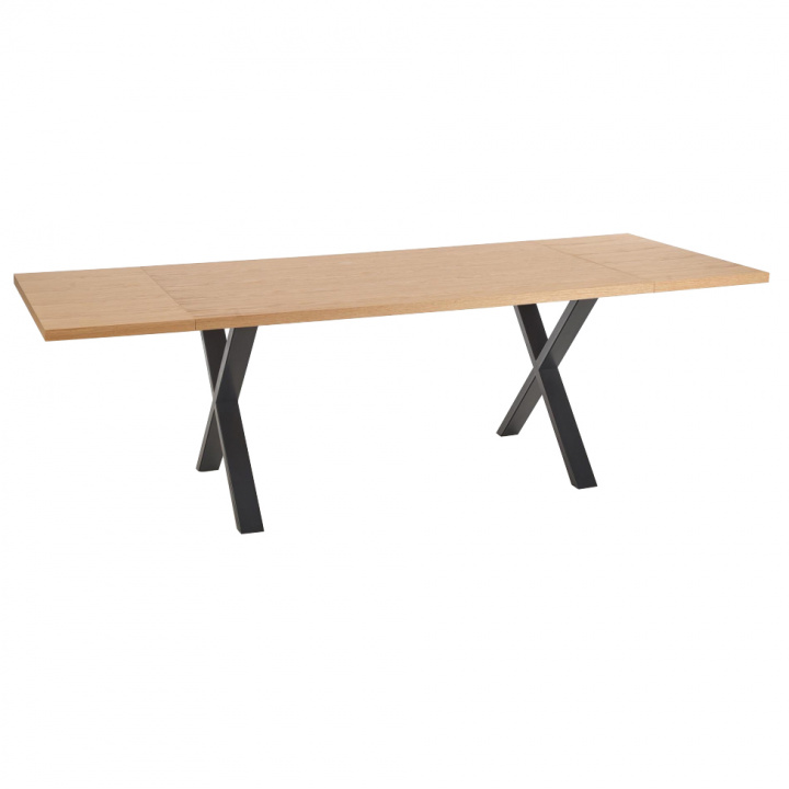 Spisebord 'Apex' 160 - Eik / svart