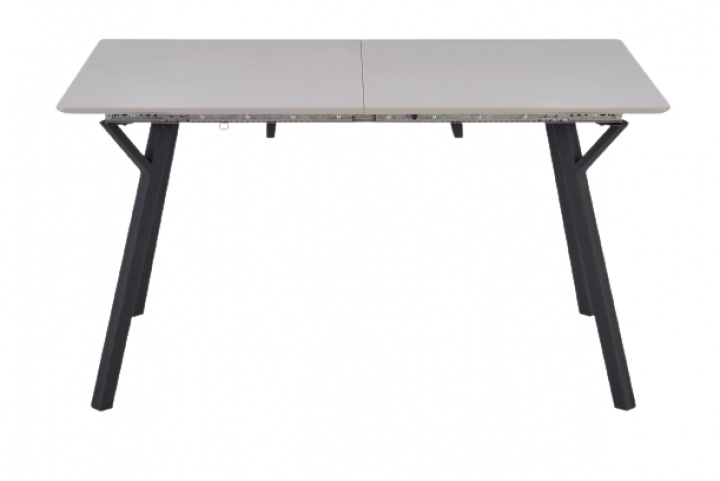 Spisebord \'Viksten\' 140/180x80 cm - sort/gr i gruppen MBLER / BORD / Spisebord hos Reforma (2010001188438)
