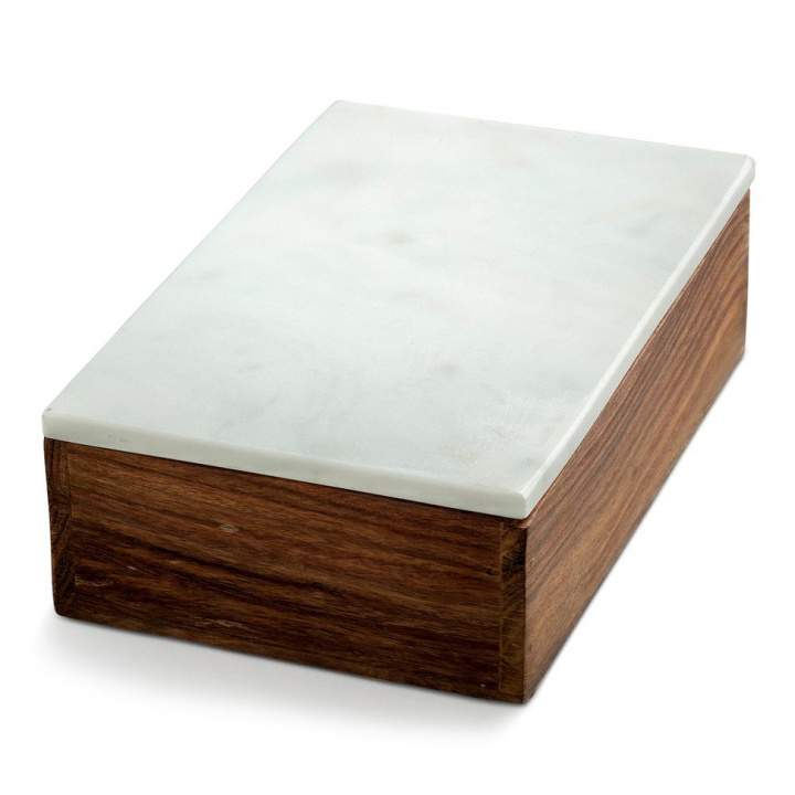 Treskrin 'Marblelous' - Hvit M