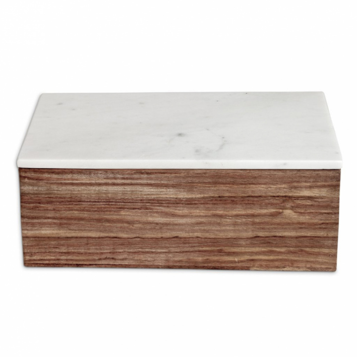 Treskrin 'Marblelous' - Hvit XL