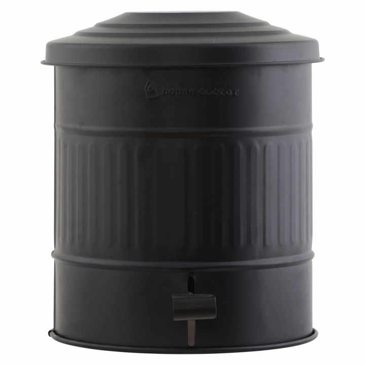 Søppel 15 liter - Matt Black