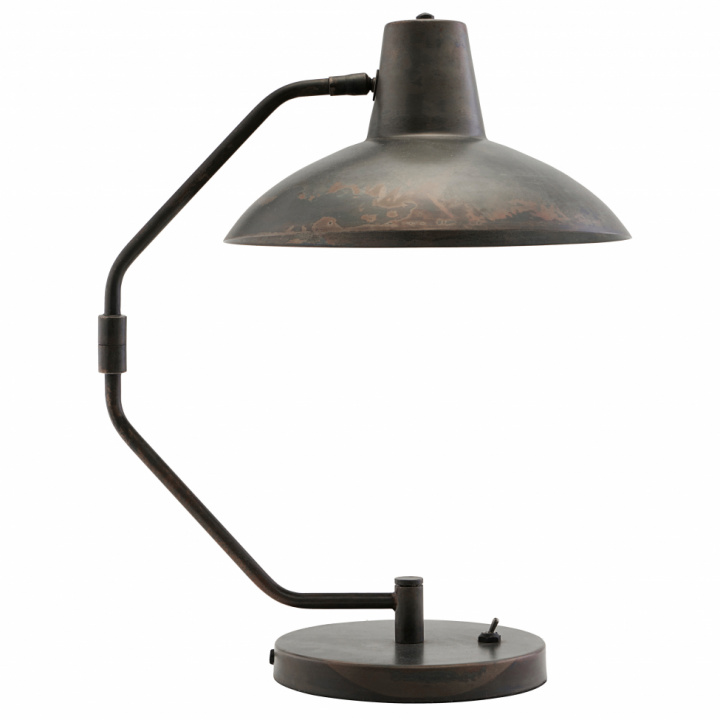 Bordlampe Desk` - Antikkbrun