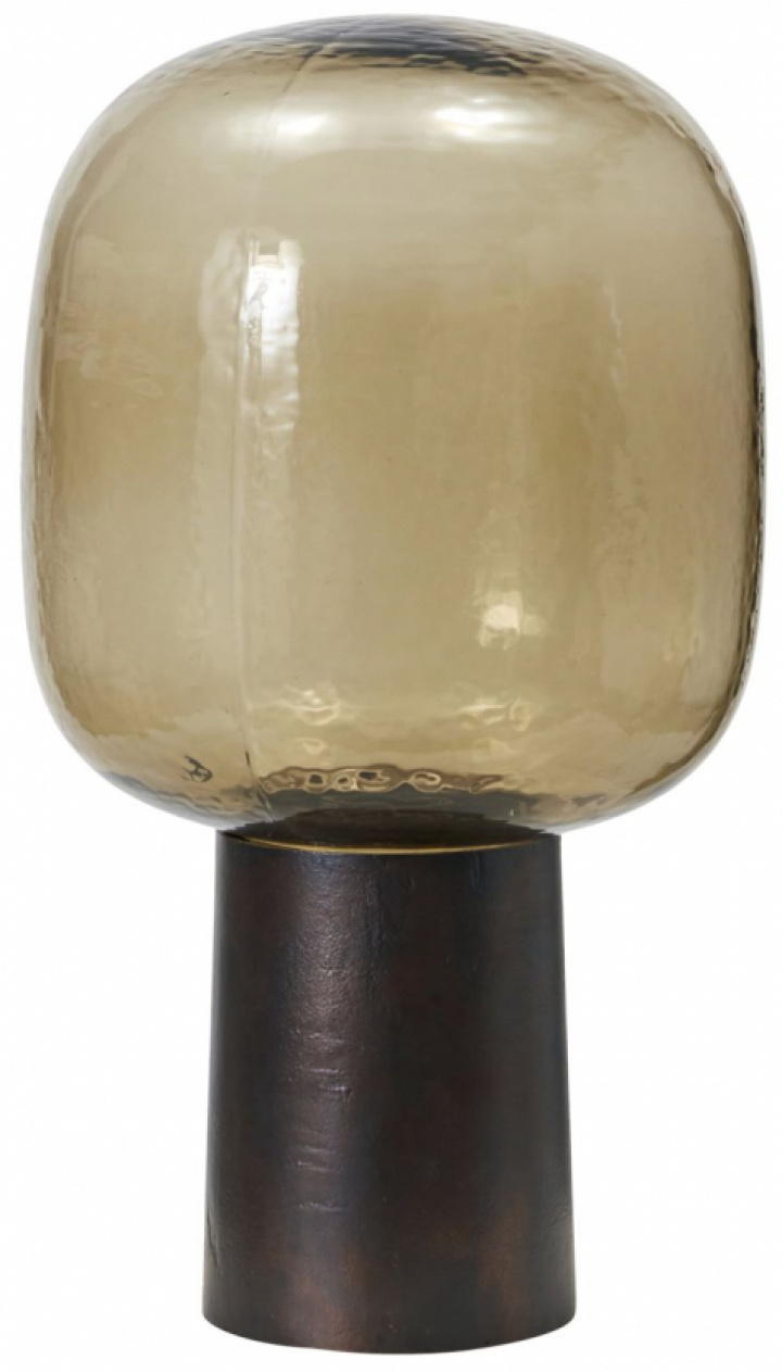 Bordlampe 'Note' - Brun messing