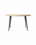 Matbord \'Club\' Rundt 130cm - Naturlig