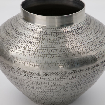 Vase \'arti\' Aluminium