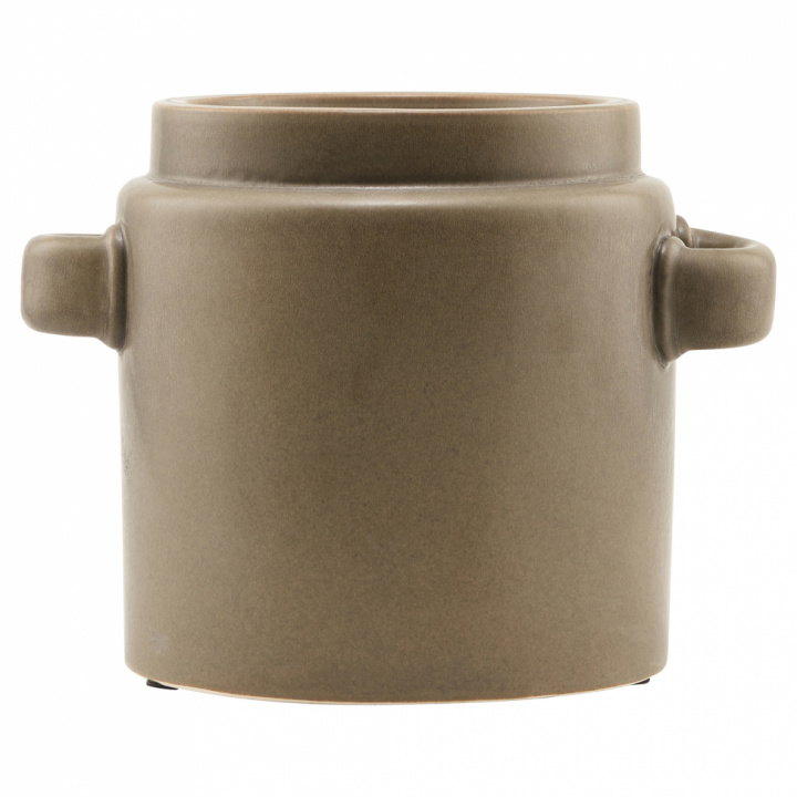 Planteskrin 'Bundi' Ø 22cm - Brun