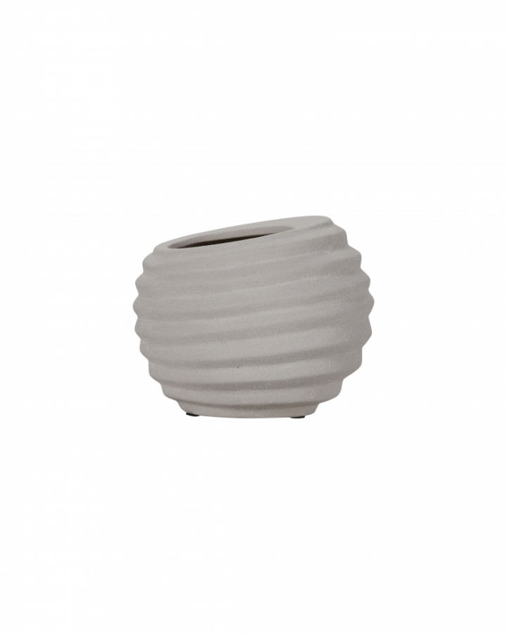 Kruka 'HDhapp' 23cm - BeinHvit