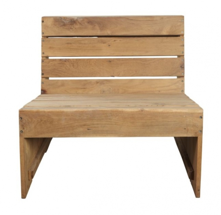 Loungestol 'HDWoodie' - Naturlig