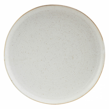 Plate \'pion\'  21.5cm - Gr/Hvit