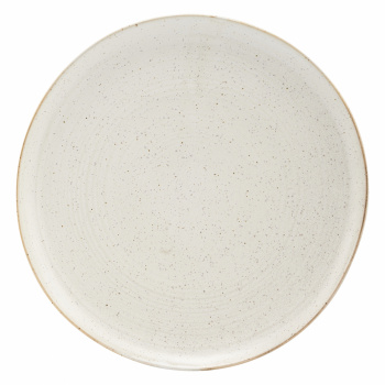Plate \'Pion\'  28.5cm - Gr/Hvit