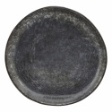 Plate \'Peony\' - Svart/Brun
